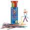Doodler, Fidget Toy Plus Arts & Crafts for Kids; Non-Toxic Waxed Yarn, Reusable Hands-on Fun! 6-inch Assorted Colors; 24-Pack.
